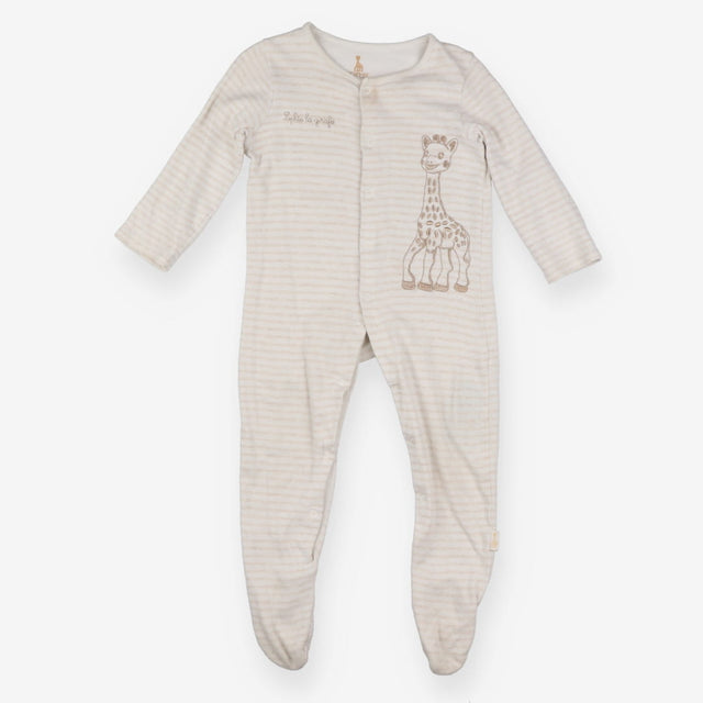 Striped Giraffe Sleepsuit - Sophie La Girafe