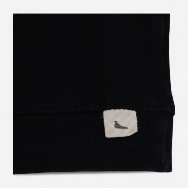 Sweatshirt Black with Mono Bunny