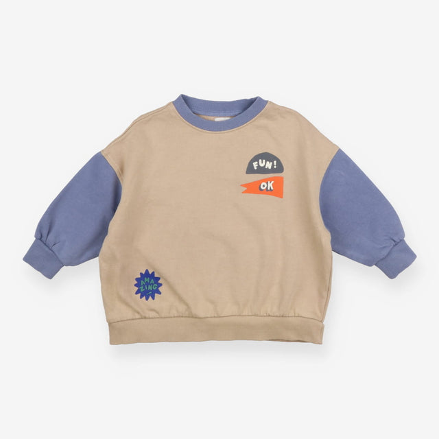 Sweatshirt Jersey Stone Fun OK!