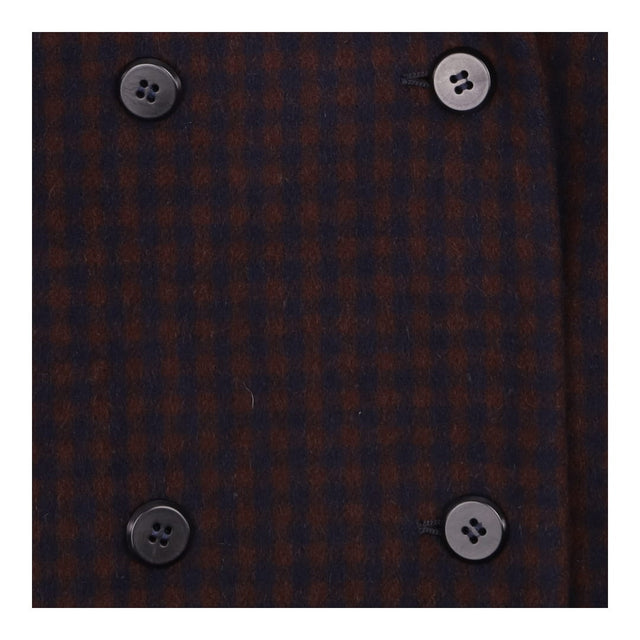 Blazer Rust Navy Check Tailored