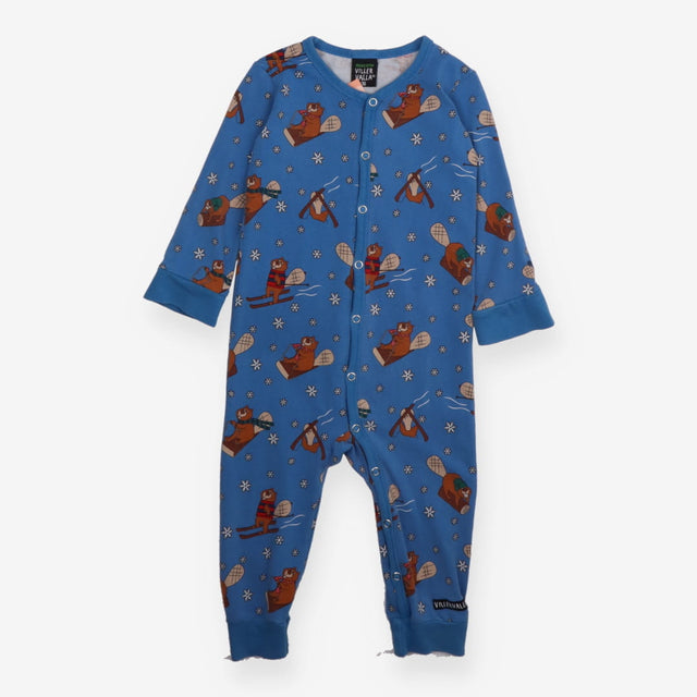 Sleepsuit blue beaver