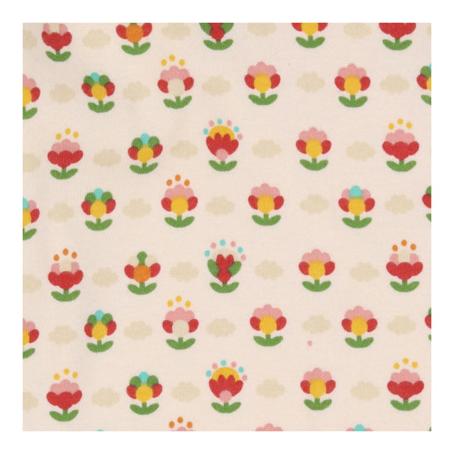 Cream floral pyjamas