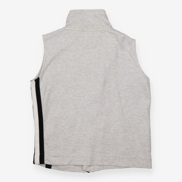 Zip up vest jersey grey
