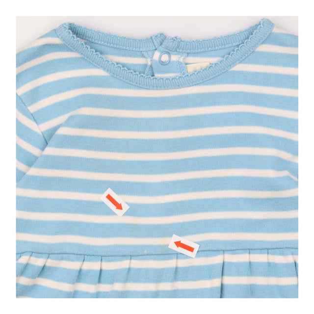 Blue Striped Mice Dress