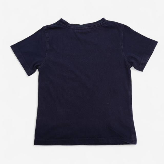 T-shirt navy i like to drive my tracto