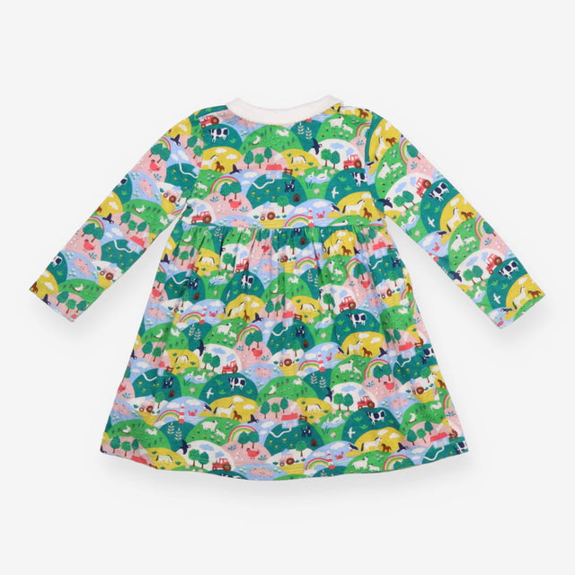Collared Farmyard Dress
