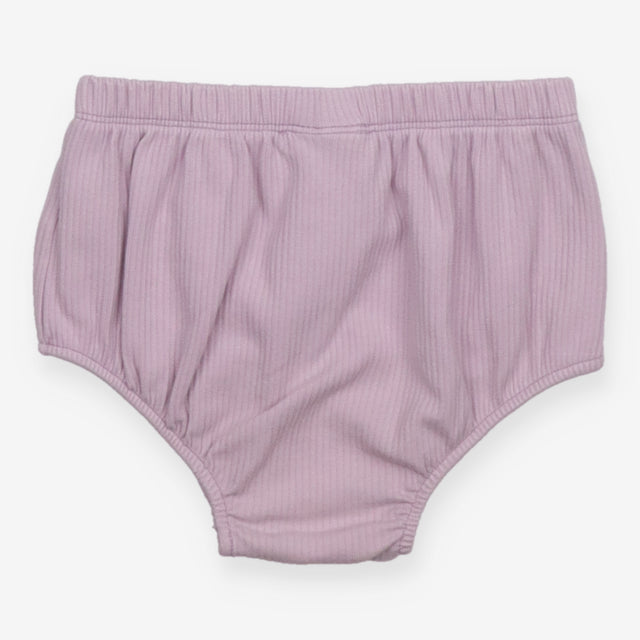 Purple Ribbed Bloomers
