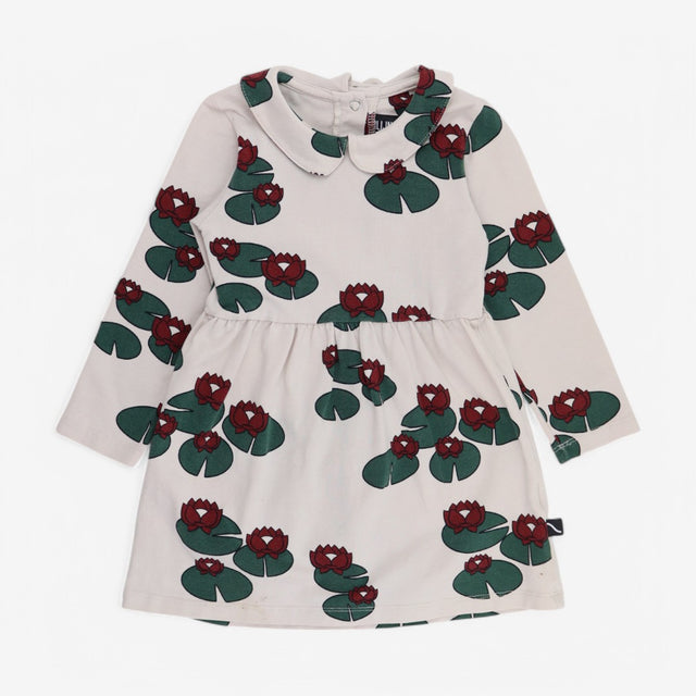 Carlijnq cream lily pad dress