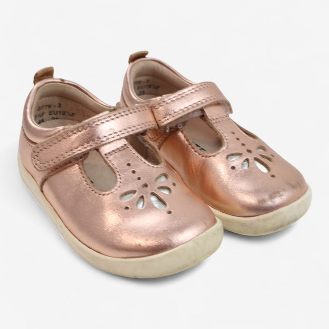 Rose Gold Mary Janes