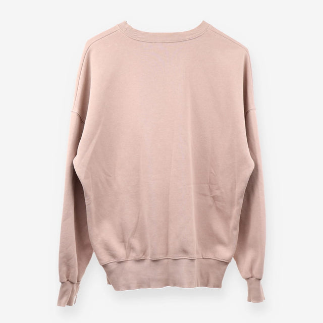 Taupe Oversized Crew Neck Sweatshirt