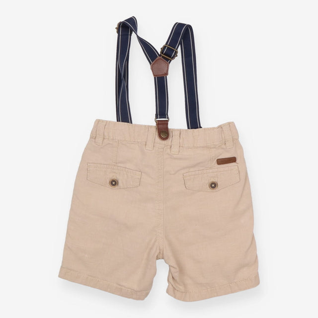 Shorts with braces