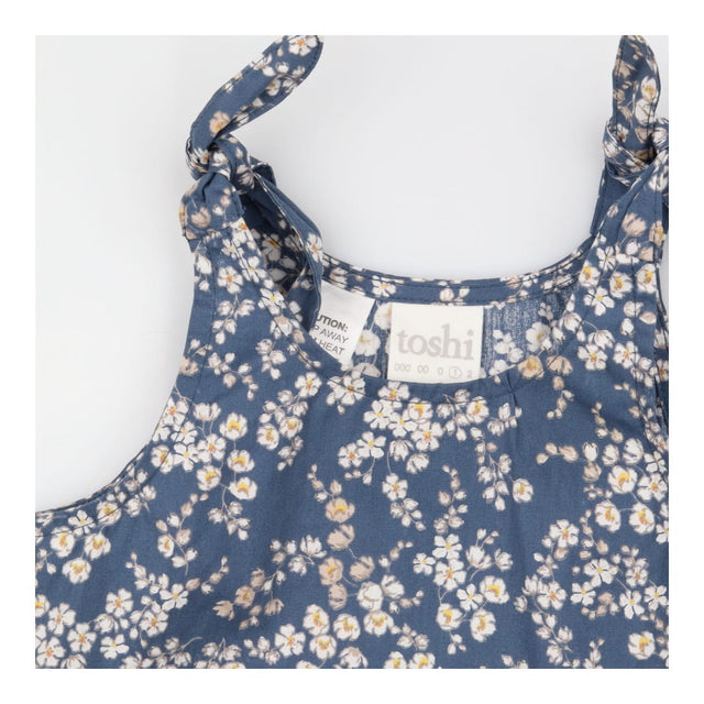 Toshi blue floral romper