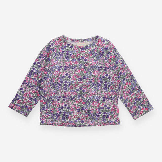T-Shirt Long Sleeve Purple Berry Ditsy