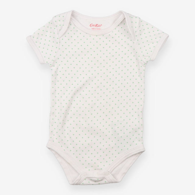 White Polka Dot Bodysuit