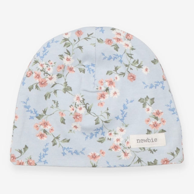 Baby Hats Blue Floral and Striped