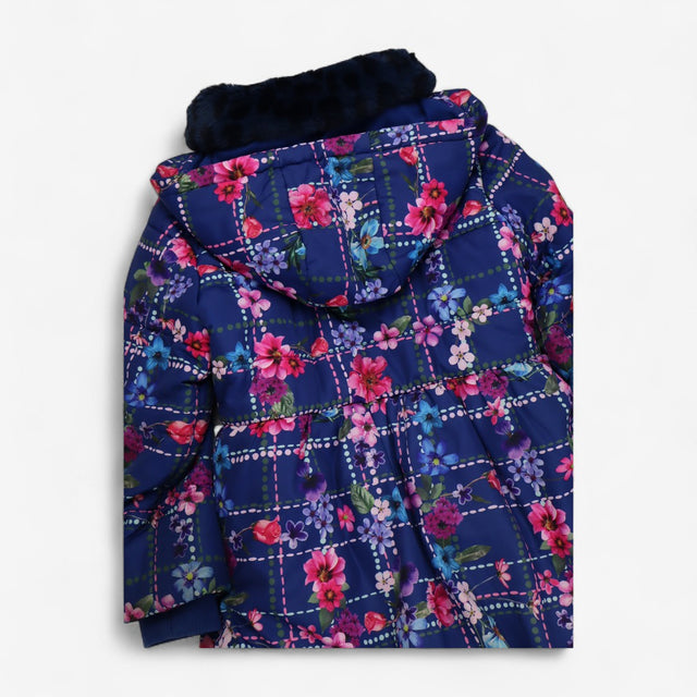 Coat Navy floral