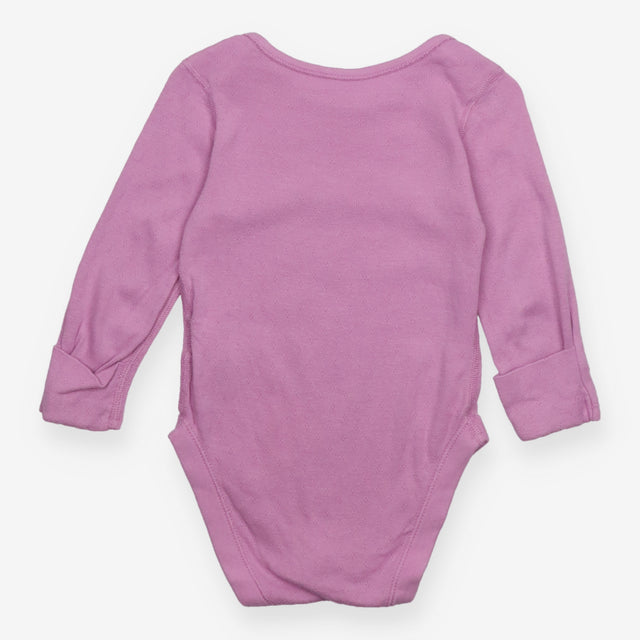 Bodysuit long sleeve purple