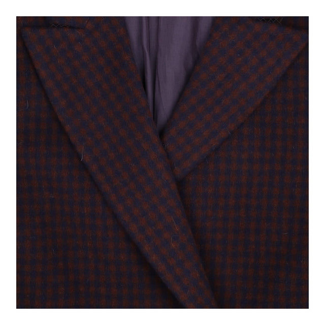 Blazer Rust Navy Check Tailored