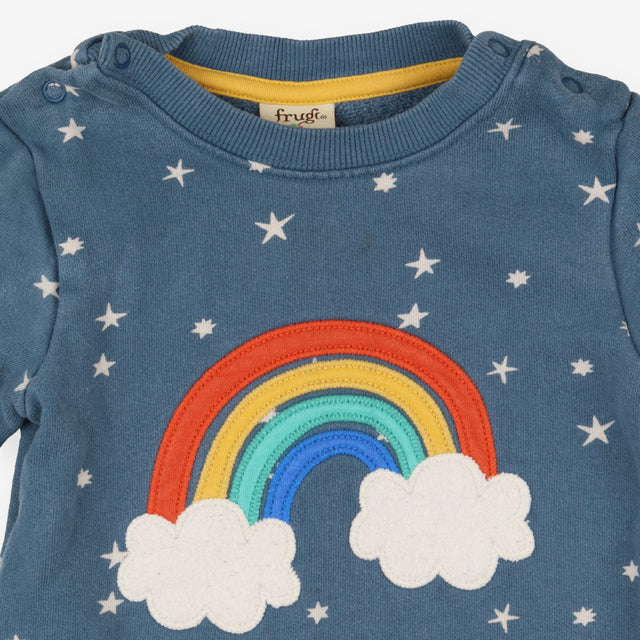 Snugglesuit Blue Stars and Rainbow