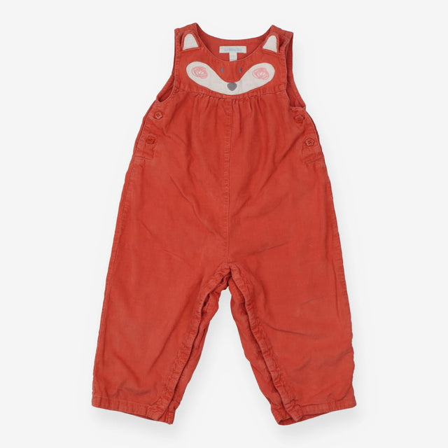 Dungaree cord orange fox
