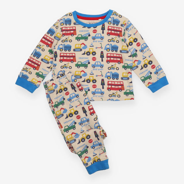 Cream Vehicles Pyjamas