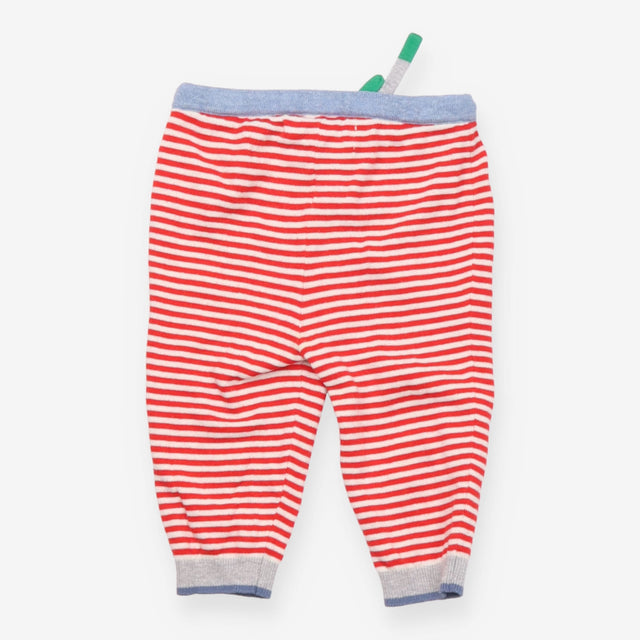 Knit Jogger Red Strip