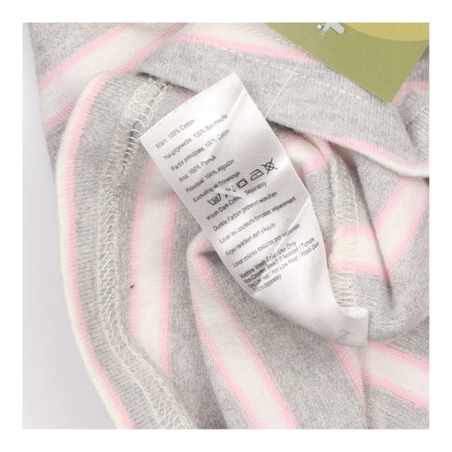 Top Grey Pink Striped Harbour Long Sleeve