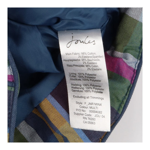 Gilet navy green tartan