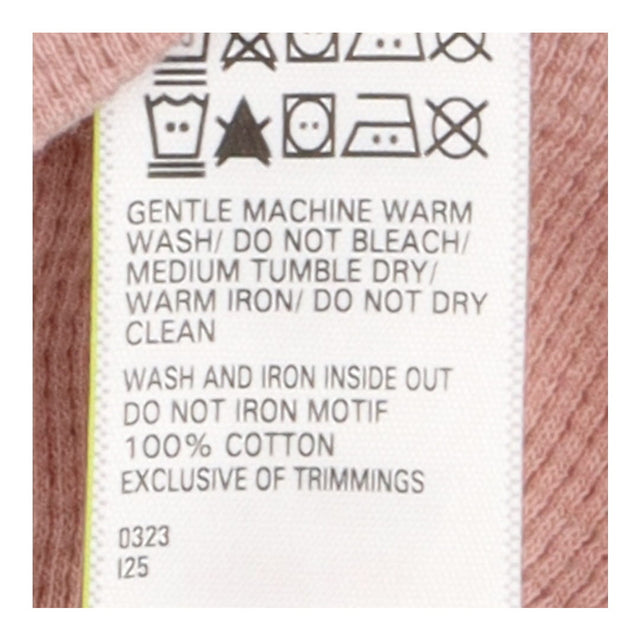 Dress Pink with White Rabbits Heads