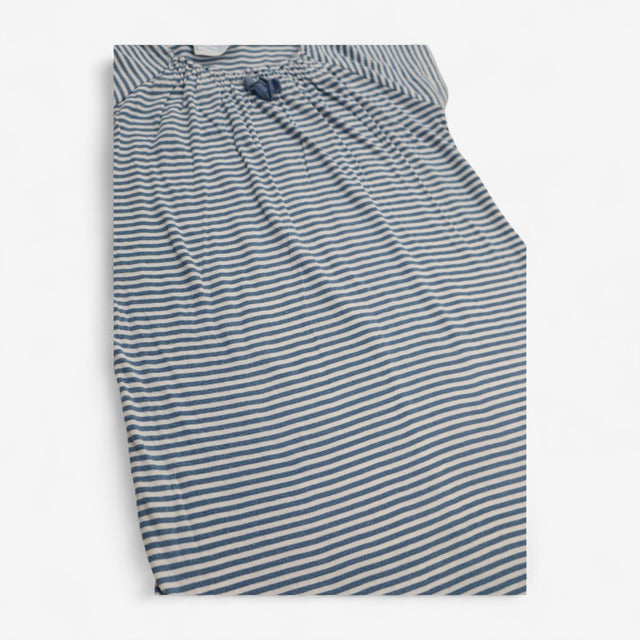 Nightdress Blue and White Stripes