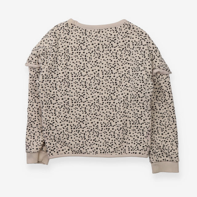 Cream Leopard Print Sweater