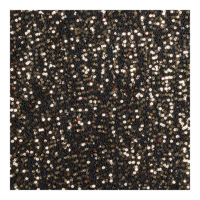 Knit dress with sequins