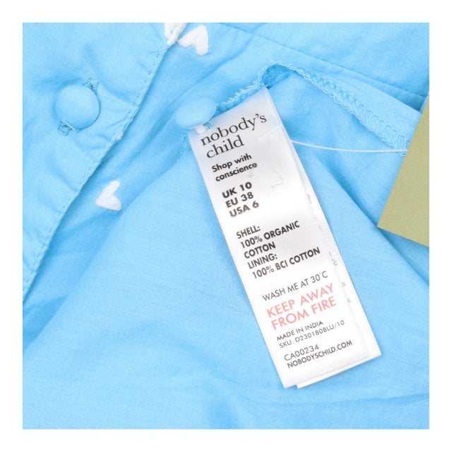 Dress Blue Heart Organic Cotton