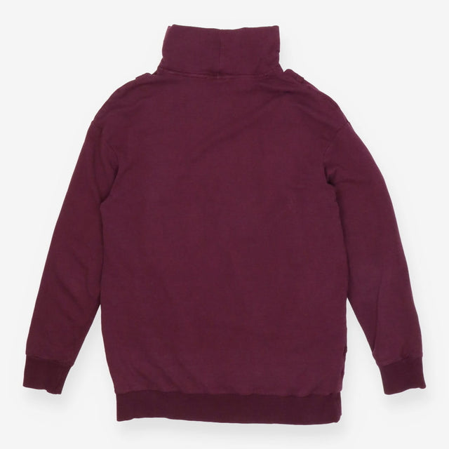 Seraphine Roll‑Neck Nursing Sweatshirt – Soft Jers