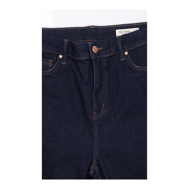 Jeans Dark Indigo High Waisted Skinny Denim
