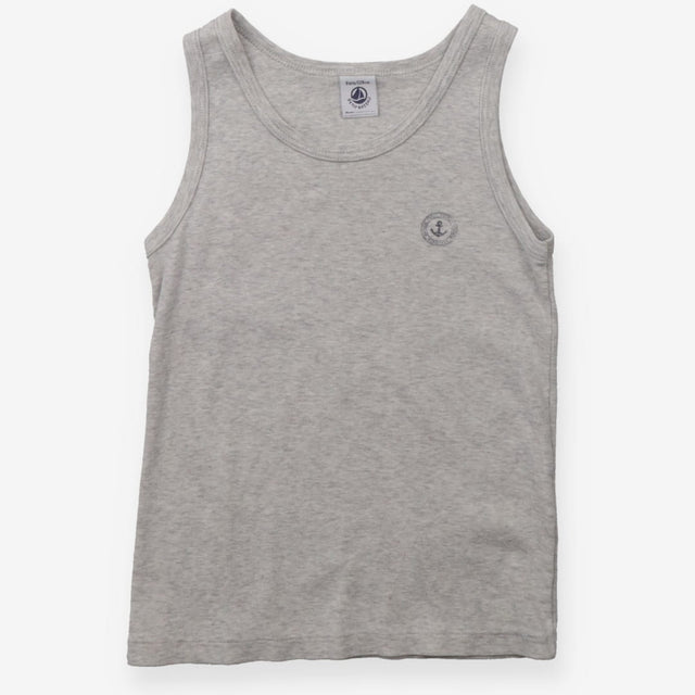 Vest grey anchor