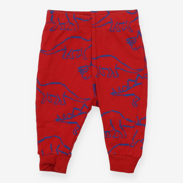 Joggers red dinosaurs