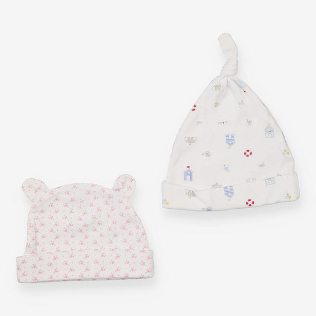 Baby Hats Pink Ears and Seaside 2-Pack