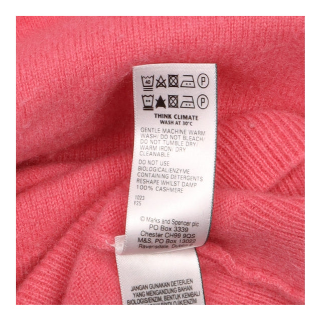 Jumper Crew Neck Pure Cashmere Pink