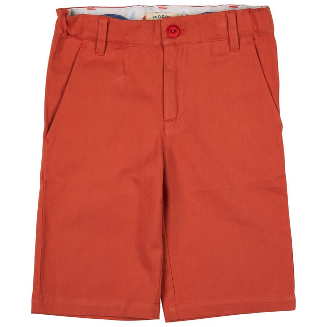Shorts chino orange