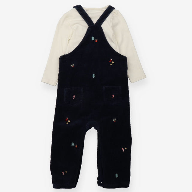 Dungaree cord navy outfits
