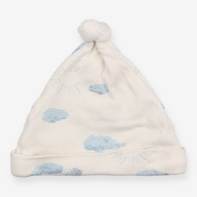 White baby hat clouds