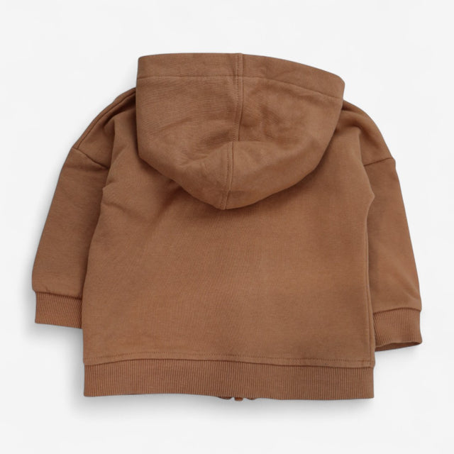 Zip Hoodie & Joggers Brown & Navy