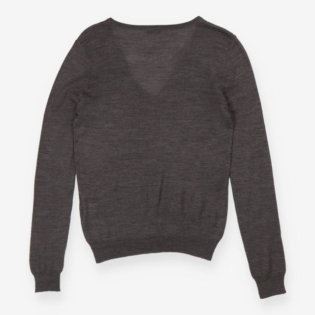 Sweater Grey V neck