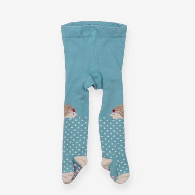 Blue hedgehog tights