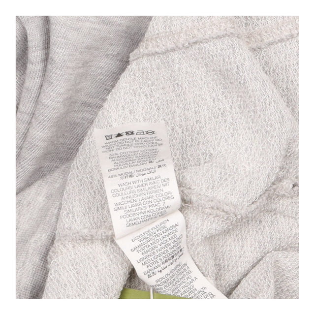 Grey Marl Cotton Modal Long Sleeve Crew Neck