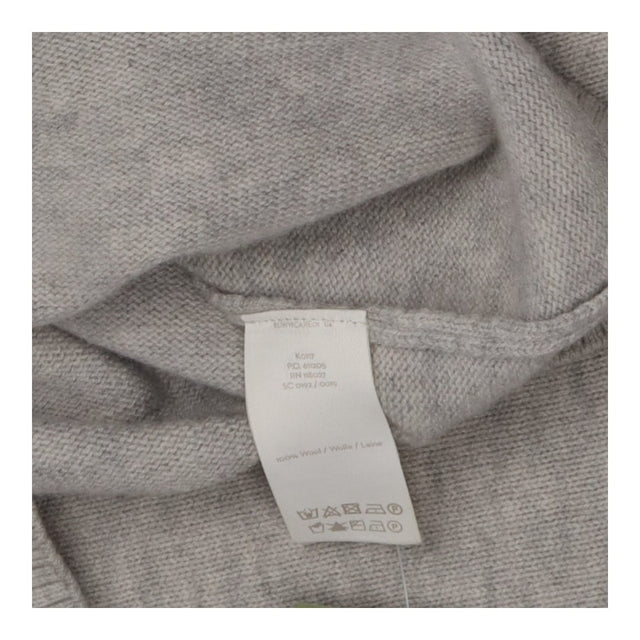 Roll Neck Cream Wool Sweater