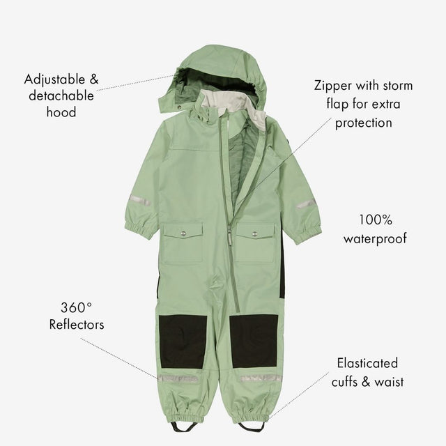 Waterproof Shell Kids Overall