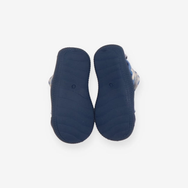 Blue Striped Beach Shoes