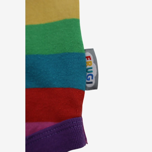 Favourite Rainbow Bodysuit with Purple Trim